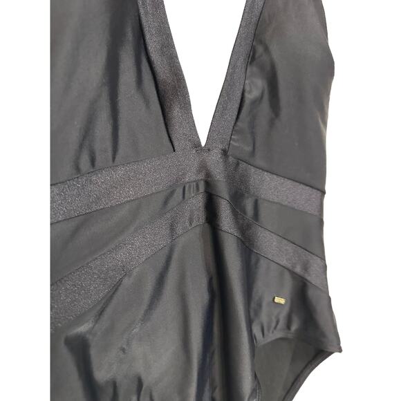 Ted Baker London Ralinda Halter One-Piece Swimsuit Black Size‎ 4 - Picture 3 of 7